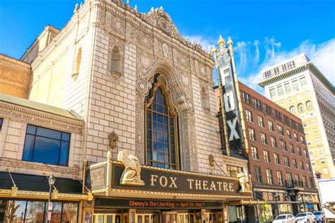 Fox theater st louis missouri - Mar 16, 2023 · THE MUSICAL! Baz Luhrmann’s revolutionary film comes to life onstage, remixed in a new musical mash-up extravaganza. Directed by Tony Award® winner Alex Timbers, MOULIN ROUGE! THE MUSICAL is a theatrical celebration of Truth, Beauty, Freedom, and — above all — Love. With a book by Tony Award® winner John Logan; music supervision ... 